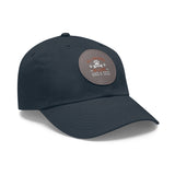 Hat with Leather Patch — "for the love of pets"