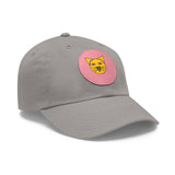 Cap for Cat Lovers with Leather Patch (Round)