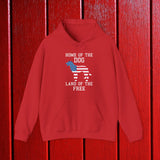 Patriot Dog Hoodie Sweatshirt