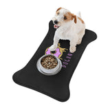Dog Nut Pet Food Mat (12x18) — Non-Slip Feeding Mat for Dogs