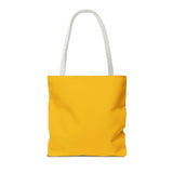Cute Cat Face Tote Bag - Yellow Pet Lover's Shopping Bag