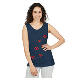 Paw Print Tank Top for Pet Lovers