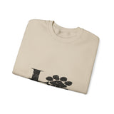 Expressing Love Crewneck Sweatshirt — Romantic Heart Design