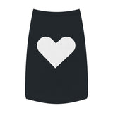 Pet Tank Top white heart