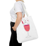 Cute Cat Cocktail Tote Bag – Perfect for Cat Lovers and Party Enthusiasts