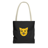 Playful Cat Face Tote Bag - Fun and Unique Design for Animal Lovers