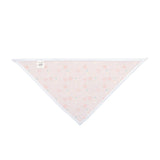 Christmas Pink Floral Pet Bandana – Festive Dog & Cat Accessory