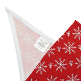 Red Snowflake Christmas Pet Bandana