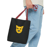 Playful Cat Face Tote Bag - Fun and Unique Design for Animal Lovers