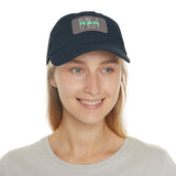 Mom Dog Lover Dad Hat with Leather Patch