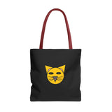 Playful Cat Face Tote Bag - Fun and Unique Design for Animal Lovers