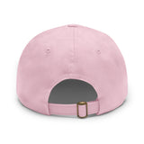 Hat with Leather Patch — "for the love of pets"