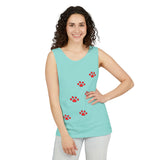 Paw Print Tank Top for Pet Lovers