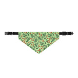 Festive Botanical Christmas Pet Bandana