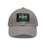 Mom Dog Lover Dad Hat with Leather Patch