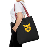 Playful Cat Face Tote Bag - Fun and Unique Design for Animal Lovers