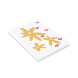 Puffy Hardcover Notebook - Paw Print Design for Pet Lovers