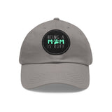 Mom Dog Lover Dad Hat with Leather Patch