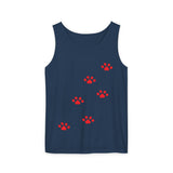 Paw Print Tank Top for Pet Lovers