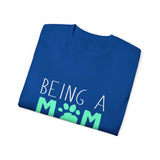 Mom Dog Lovers Tee — 'Mom' Dog Owner T-Shirt for Dog Moms