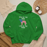 Patriot Dog Hoodie Sweatshirt