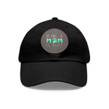 Mom Dog Lover Dad Hat with Leather Patch