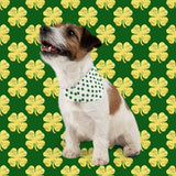 Dog bandanas for st patrick day