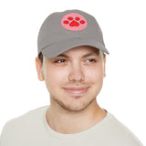 Hat with Paw Print Leather Patch - Pet Lovers