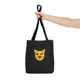 Playful Cat Face Tote Bag - Fun and Unique Design for Animal Lovers