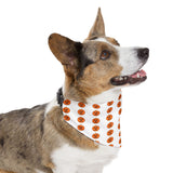 Halloween pumkin pet collar and bandana