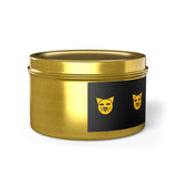Cat-Themed Tin Candles - Cozy Home Decor, Gift for Pet Lovers, Relaxation Accessories, Cat Lover Gift, Aromatherapy Candles