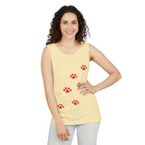 Paw Print Tank Top for Pet Lovers
