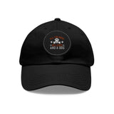 Hat with Leather Patch — "for the love of pets"