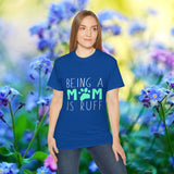 Mom Dog Lovers Tee — 'Mom' Dog Owner T-Shirt for Dog Moms