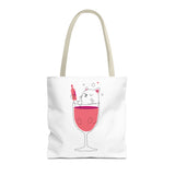 Cute Cat Cocktail Tote Bag – Perfect for Cat Lovers and Party Enthusiasts