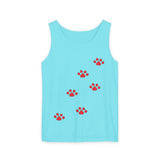 Paw Print Tank Top for Pet Lovers