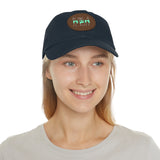Mom Dog Lover Dad Hat with Leather Patch