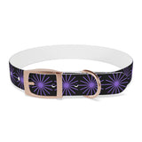 Purple Star Dog Collar — Adjustable Pet Collar with Star Pattern