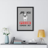 Pug Pet Framed Poster