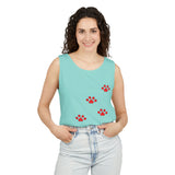 Paw Print Tank Top for Pet Lovers