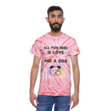 Tie-Dye Tee for Pet Lovers - Cyclone Design