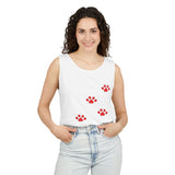 Paw Print Tank Top for Pet Lovers