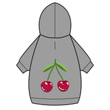 Cherry Pet Hoodie – Cute Navy Blue Dog & Cat Hoodie