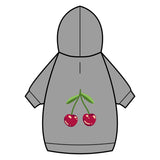 Cherry Pet Hoodie – Cute Navy Blue Dog & Cat Hoodie