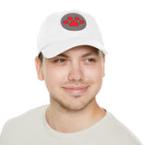 Hat with Paw Print Leather Patch - Pet Lovers