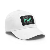 Mom Dog Lover Dad Hat with Leather Patch