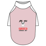 Are You Puggin’ Kidding Me? Funny Pug Pet Raglan T-Shirt