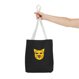 Playful Cat Face Tote Bag - Fun and Unique Design for Animal Lovers