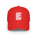 Adopt Pets Low Profile Baseball Cap — Rescue Animal Awareness Hat