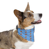 Puppy Cartoon Pet Bandana Collar — Cute Printed Dog Scarf